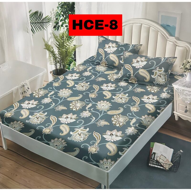 Cearceaf de pat, +2 fete de perna, bumbac finet, pat dublu:hce-8