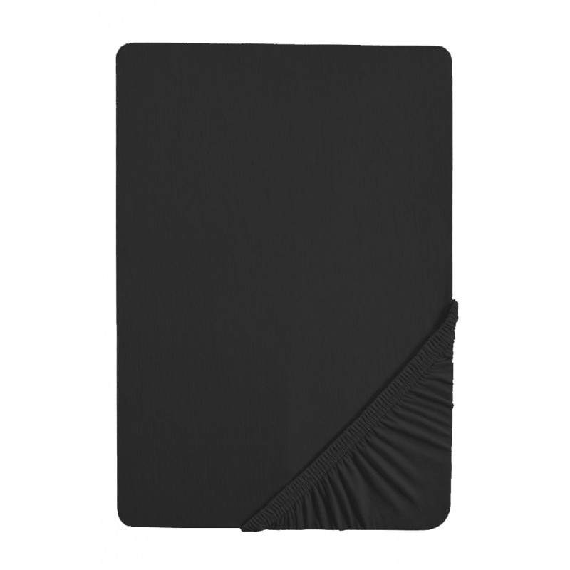 Cearsaf cu elastic Ditex, Negru, 100/200cm, 130g