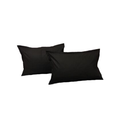 Set 2 fete de perna 50 x 70 cm Yuny Mally Home, Bumbac, Negru