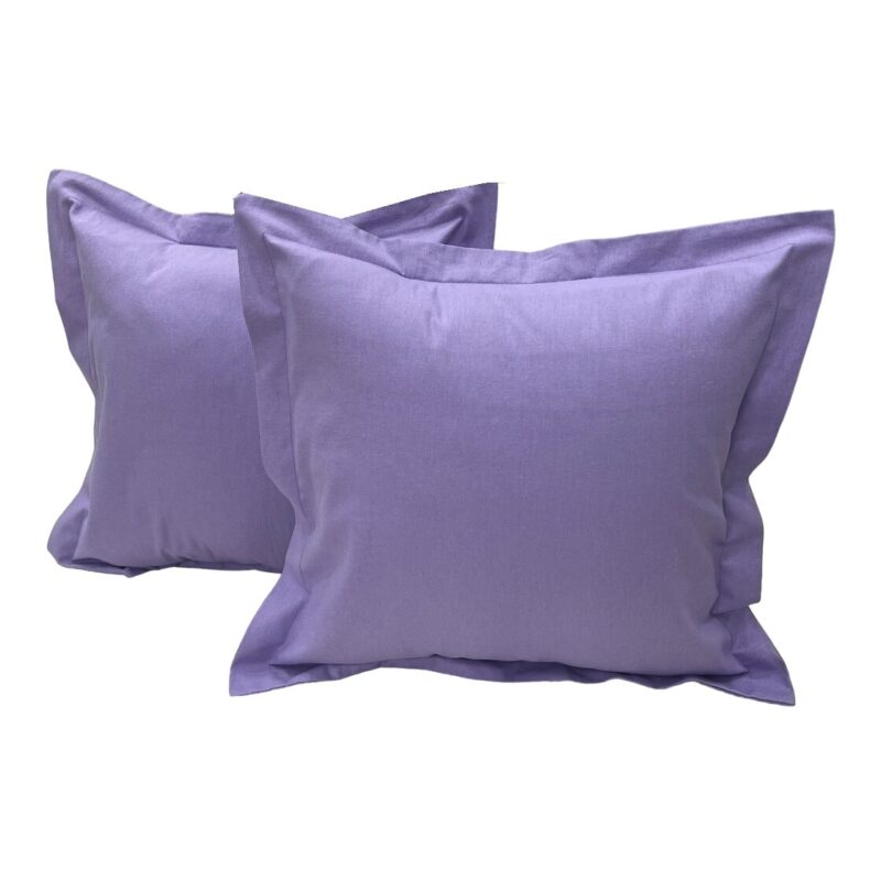 Set doua huse de perna, din olandina culoare indigo, din colectia "Fine & Silky - Liz Line", 40X40cm - SPO40/40271