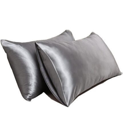 Set 2 fete de perna, Sunmostar, Matase, 51x91 cm, Gri
