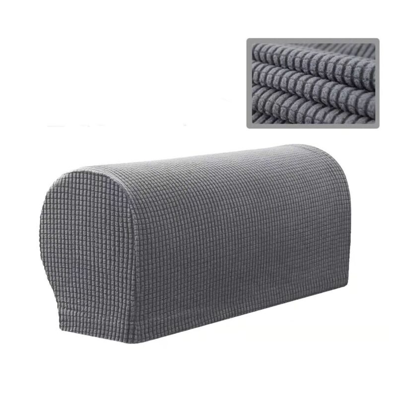 Set huse protectie pentru brate canapea, ajustabile, poliester, antialunecare