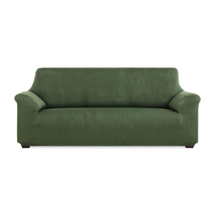 Husa canapea 2 locuri Sofazip Mondo, Lungime intre 130 - 180 cm, Elastica, Verde