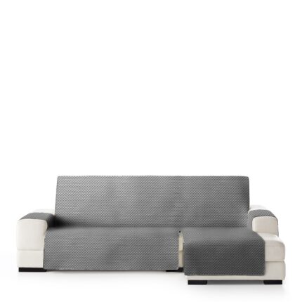 Husa matlasata coltar stanga, Extra, 300-350 cm, Eysa, Oslo C6 Gri
