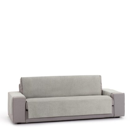 Husa jacquard pentru canapea 2 locuri, practica, 120-170 cm, Eysa, MID C56 Gri