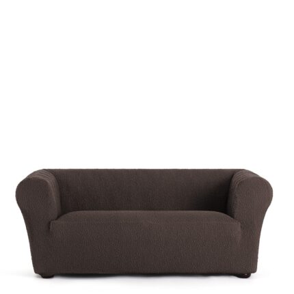 Husa bielastica pentru canapea 2 locuri Chester, 130-180 cm, Eysa, Premium ROC, C7Maro Inchis