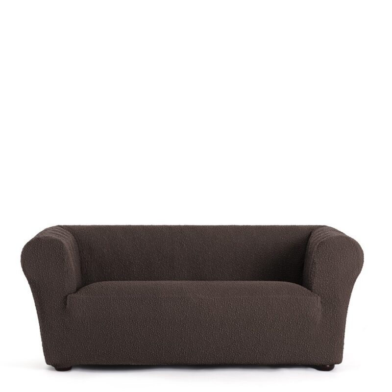 Husa bielastica pentru canapea 2 locuri Chester, 130-180 cm, Eysa, Premium ROC, C7Maro Inchis